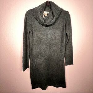 Max Studio sweater dress 🔥 cowl neck 🔥 hunter green 🔥 NWT 🔥 XS